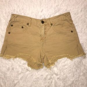 Free People Distressed Cutoff shorts size 26